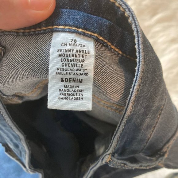H&M Skinny Regular Ankle-Length Jeans - Picture 4 of 6